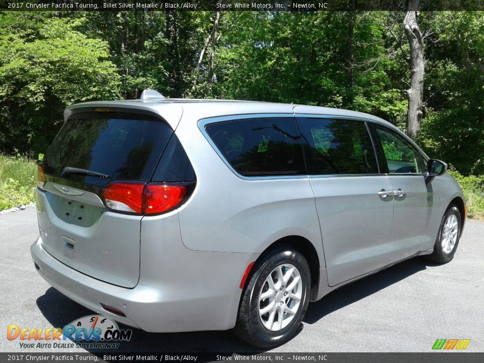2017 Chrysler Pacifica Touring Billet Silver Metallic / Black/Alloy Photo #6