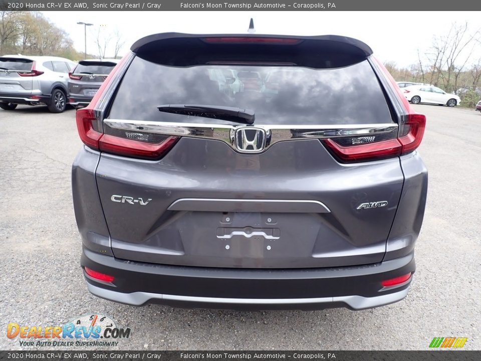 2020 Honda CR-V EX AWD Sonic Gray Pearl / Gray Photo #4