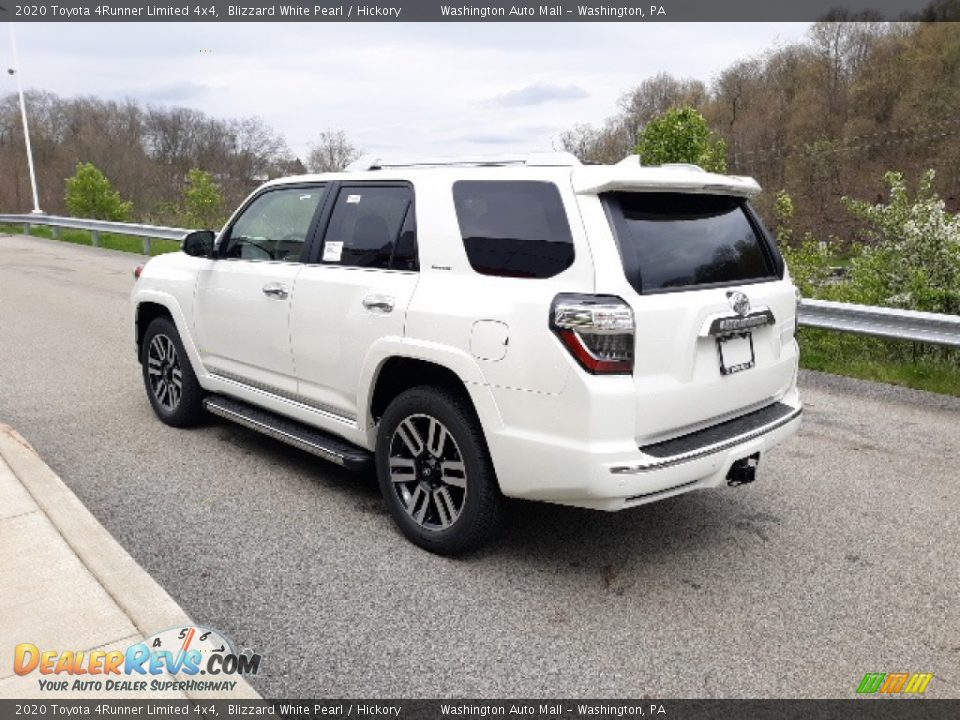 2020 Toyota 4Runner Limited 4x4 Blizzard White Pearl / Hickory Photo #2