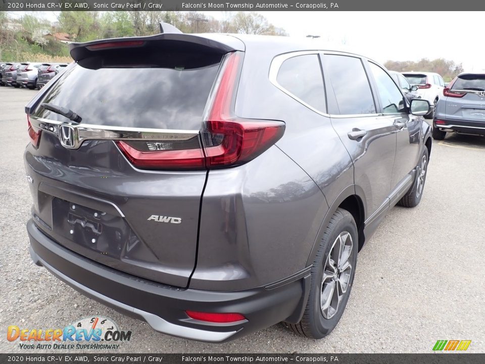2020 Honda CR-V EX AWD Sonic Gray Pearl / Gray Photo #5