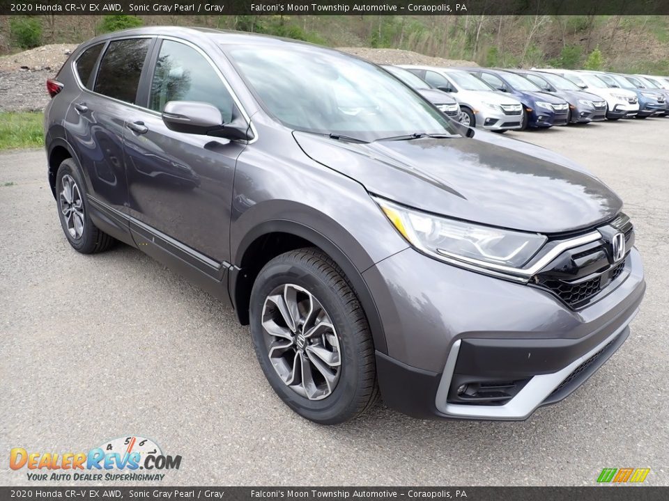2020 Honda CR-V EX AWD Sonic Gray Pearl / Gray Photo #6