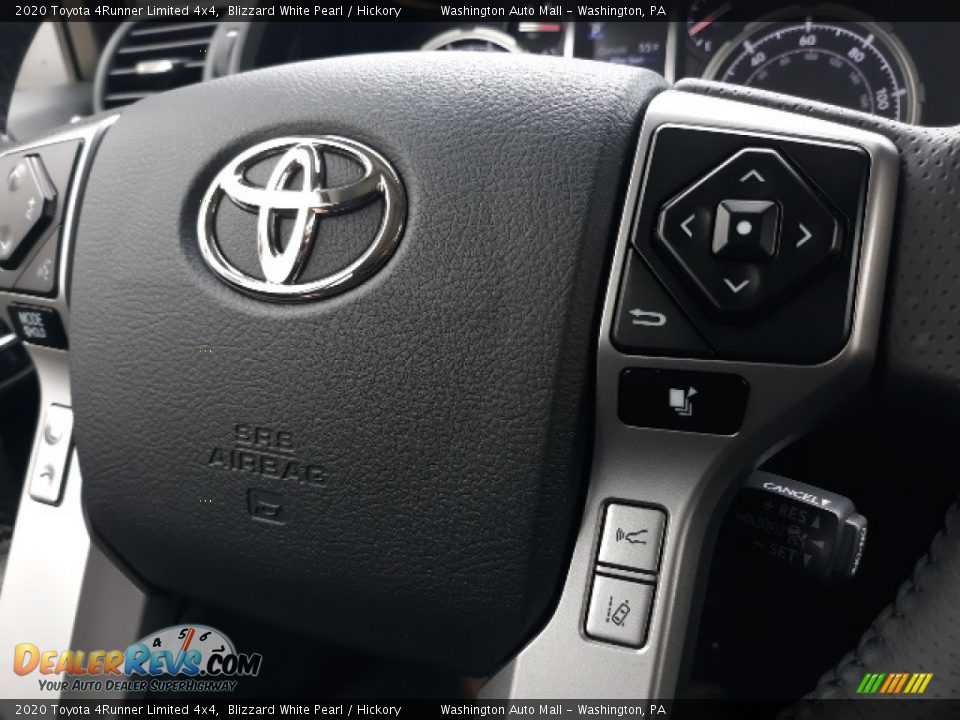 2020 Toyota 4Runner Limited 4x4 Blizzard White Pearl / Hickory Photo #5