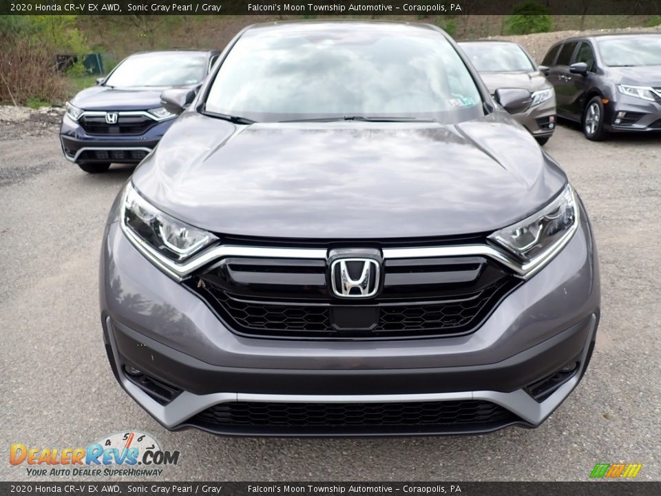 2020 Honda CR-V EX AWD Sonic Gray Pearl / Gray Photo #7