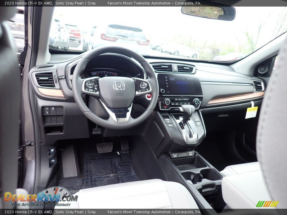 2020 Honda CR-V EX AWD Sonic Gray Pearl / Gray Photo #10