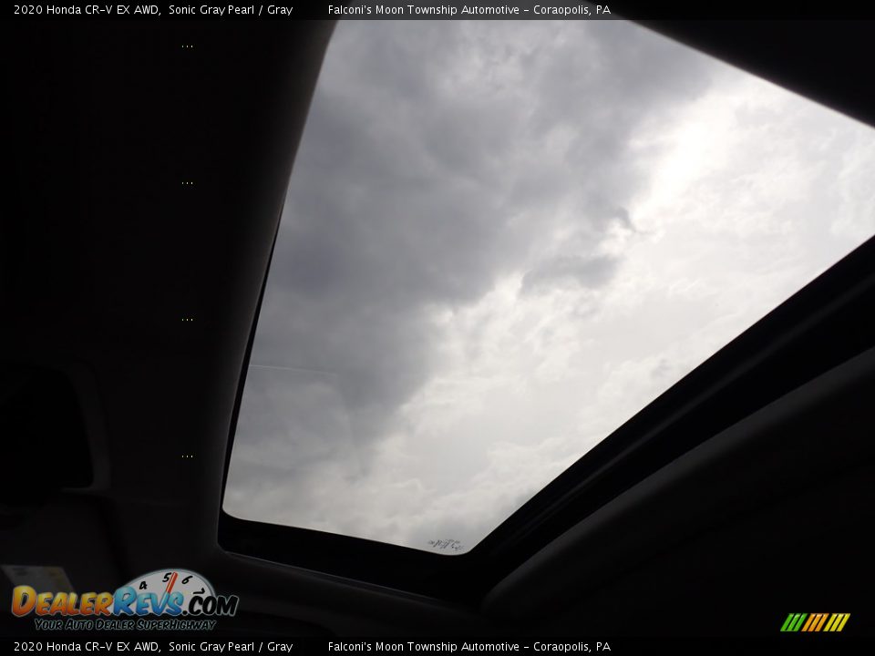 2020 Honda CR-V EX AWD Sonic Gray Pearl / Gray Photo #13