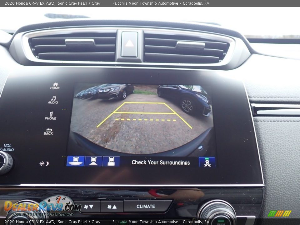 2020 Honda CR-V EX AWD Sonic Gray Pearl / Gray Photo #15