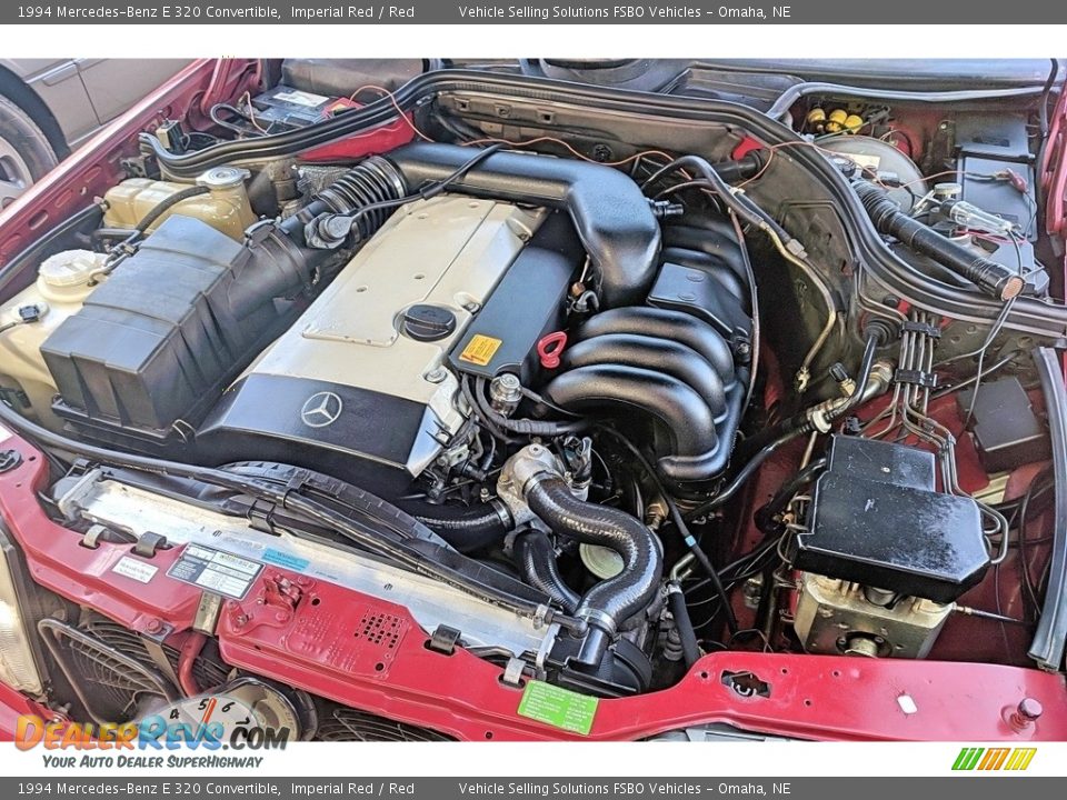 1994 Mercedes-Benz E 320 Convertible 3.2 Liter DOHC 24-Valve Inline 6 Cylinder Engine Photo #5