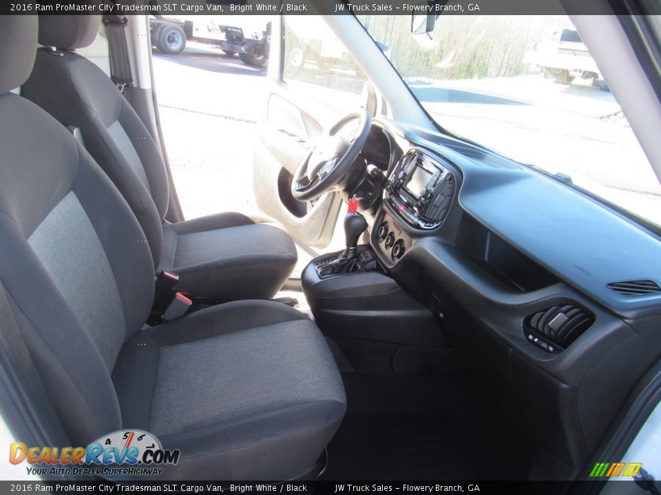 Black Interior - 2016 Ram ProMaster City Tradesman SLT Cargo Van Photo #30