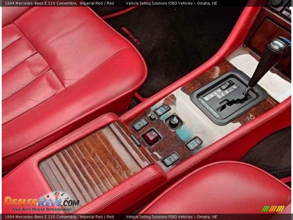 1994 Mercedes-Benz E 320 Convertible Shifter Photo #19