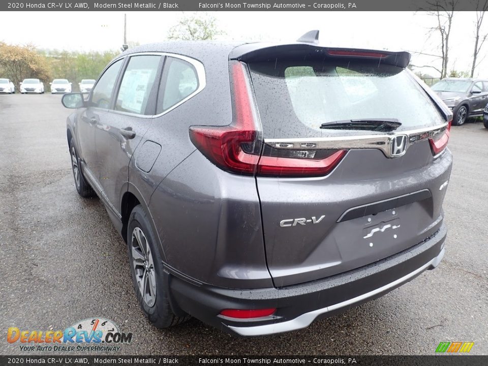 2020 Honda CR-V LX AWD Modern Steel Metallic / Black Photo #4