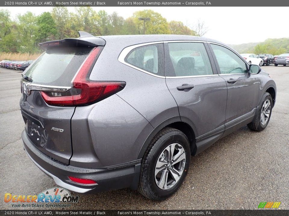 2020 Honda CR-V LX AWD Modern Steel Metallic / Black Photo #6