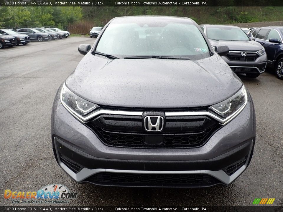 2020 Honda CR-V LX AWD Modern Steel Metallic / Black Photo #8