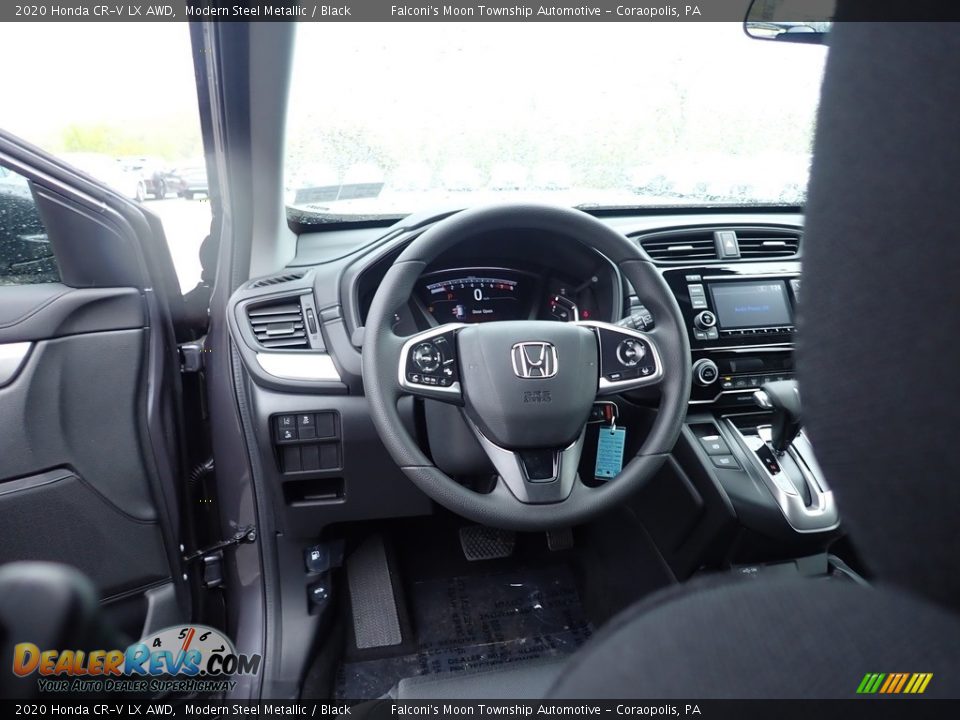 2020 Honda CR-V LX AWD Modern Steel Metallic / Black Photo #11