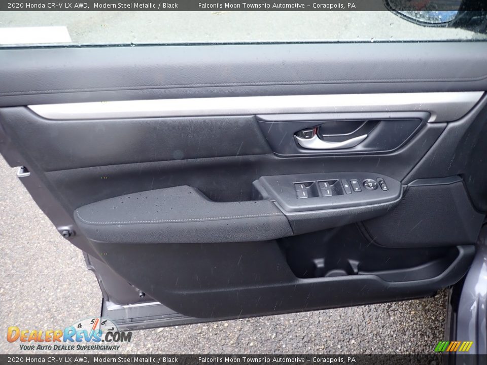 2020 Honda CR-V LX AWD Modern Steel Metallic / Black Photo #12