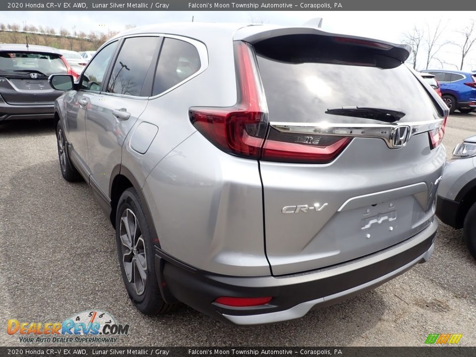 2020 Honda CR-V EX AWD Lunar Silver Metallic / Gray Photo #2