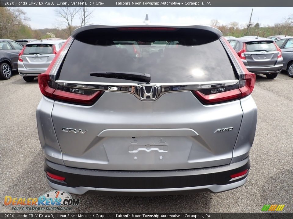 2020 Honda CR-V EX AWD Lunar Silver Metallic / Gray Photo #3