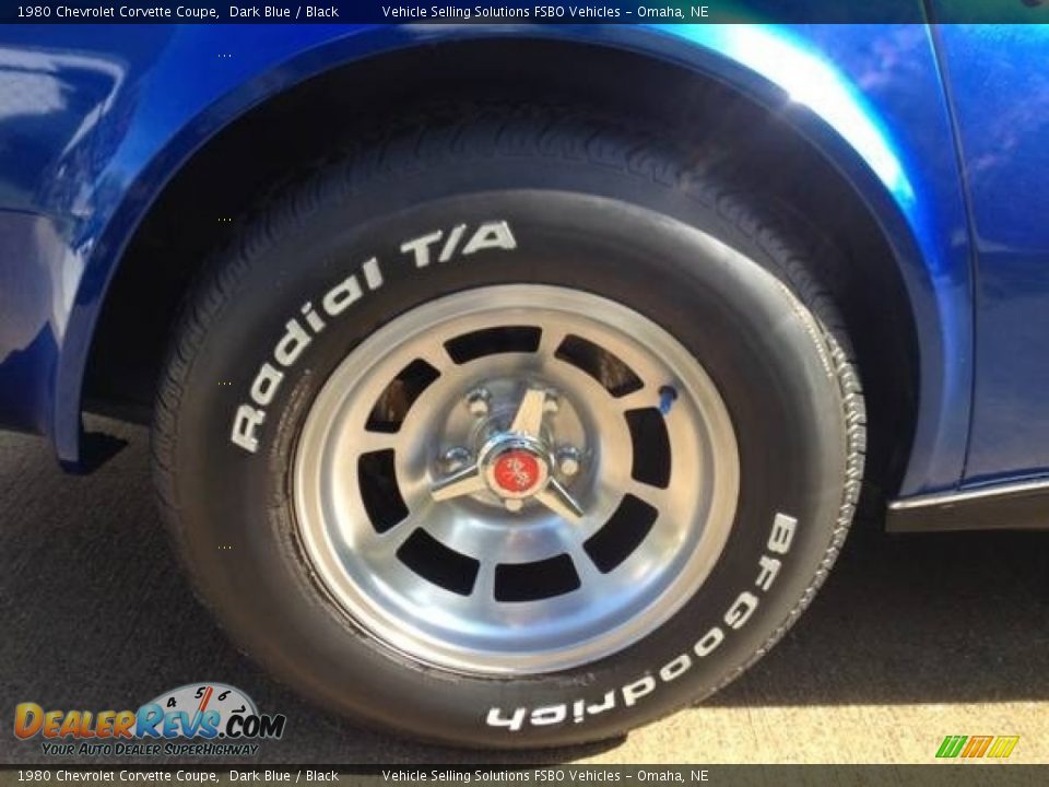 1980 Chevrolet Corvette Coupe Dark Blue / Black Photo #11