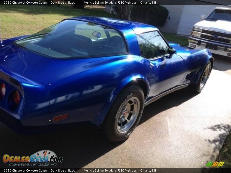 1980 Chevrolet Corvette Coupe Dark Blue / Black Photo #12