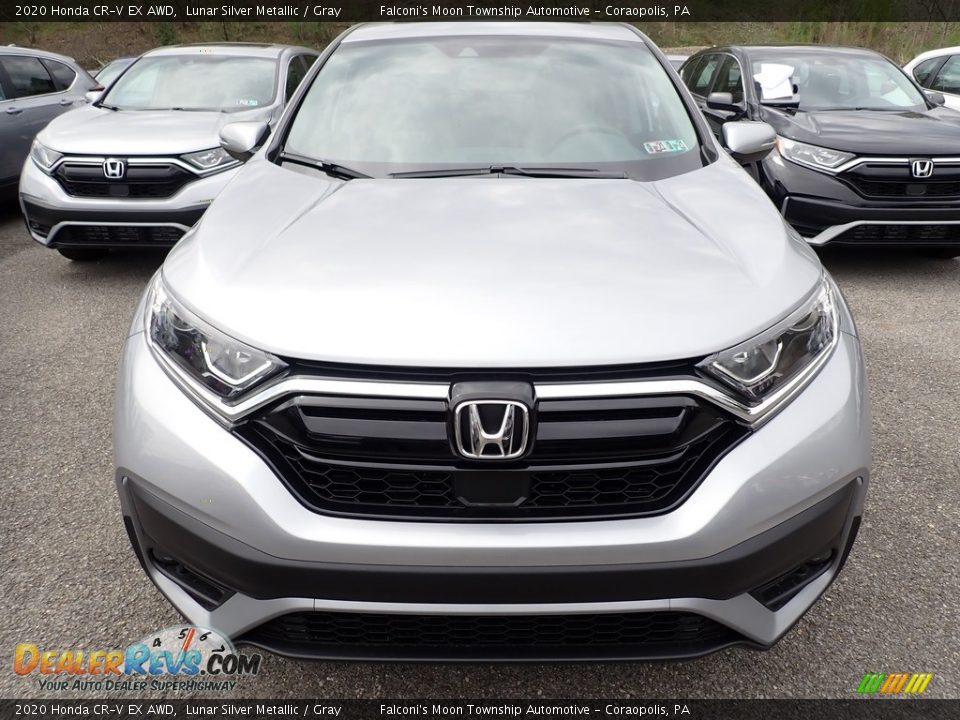 2020 Honda CR-V EX AWD Lunar Silver Metallic / Gray Photo #6