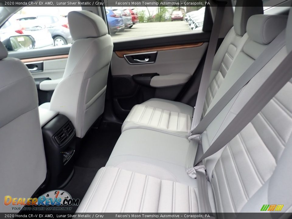 2020 Honda CR-V EX AWD Lunar Silver Metallic / Gray Photo #9