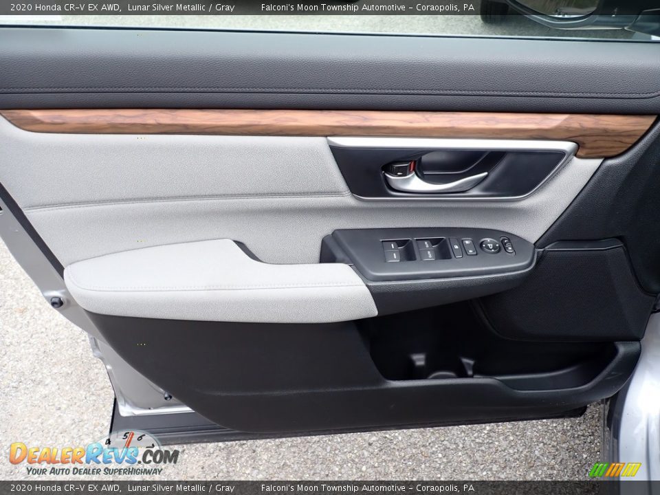 2020 Honda CR-V EX AWD Lunar Silver Metallic / Gray Photo #11