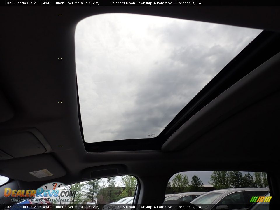 2020 Honda CR-V EX AWD Lunar Silver Metallic / Gray Photo #13