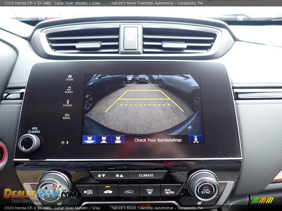 2020 Honda CR-V EX AWD Lunar Silver Metallic / Gray Photo #15