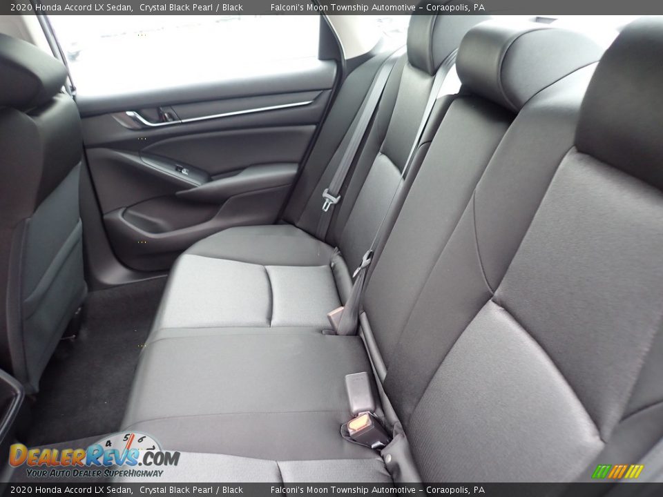 2020 Honda Accord LX Sedan Crystal Black Pearl / Black Photo #11