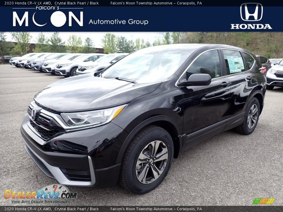 2020 Honda CR-V LX AWD Crystal Black Pearl / Black Photo #1