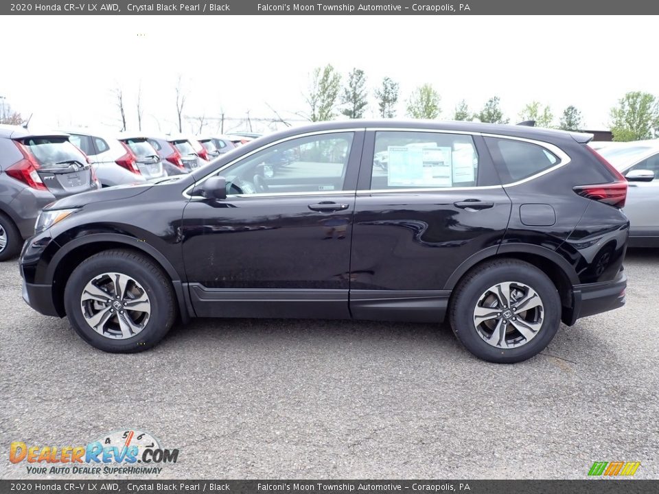 2020 Honda CR-V LX AWD Crystal Black Pearl / Black Photo #2