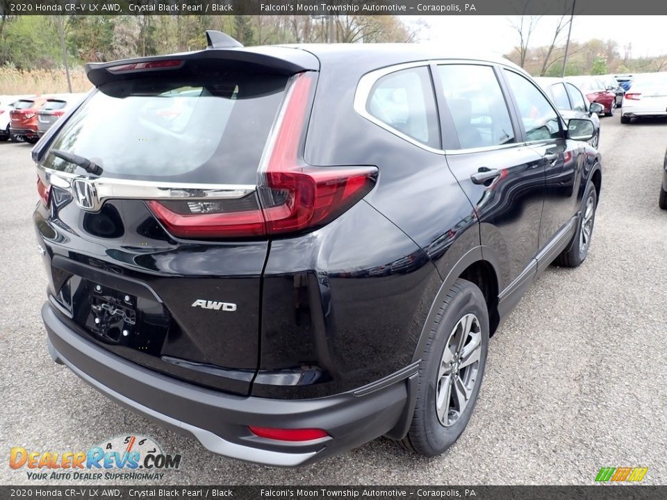 2020 Honda CR-V LX AWD Crystal Black Pearl / Black Photo #5