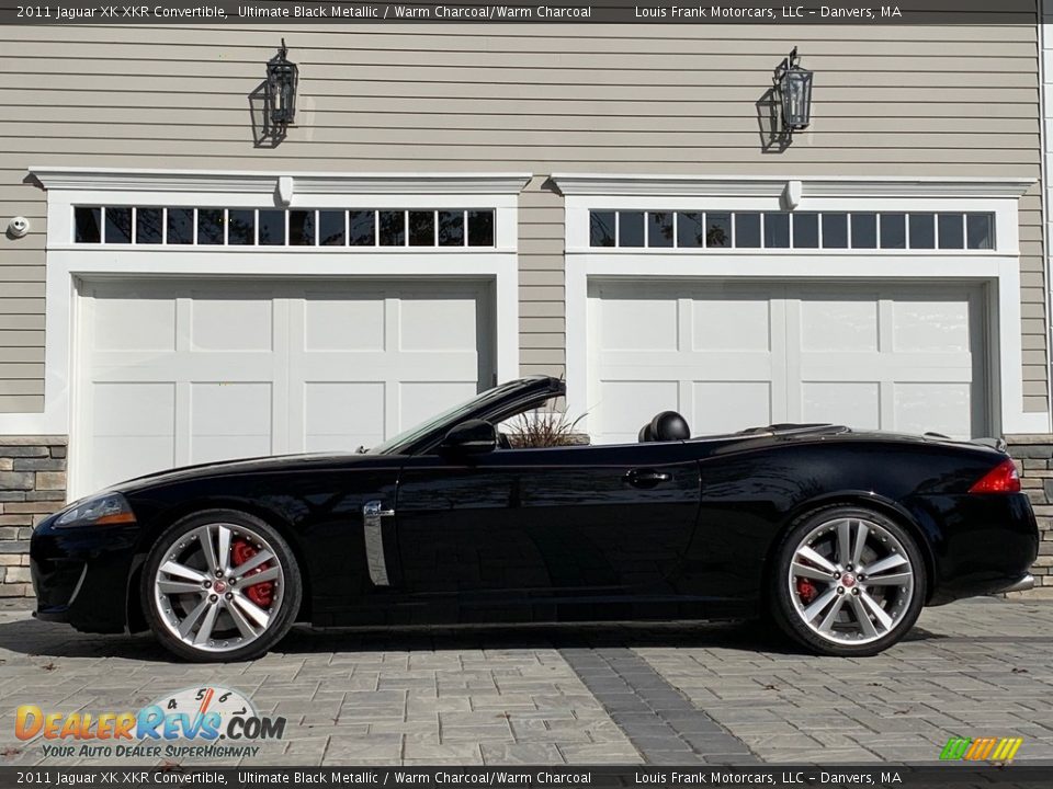 Ultimate Black Metallic 2011 Jaguar XK XKR Convertible Photo #2