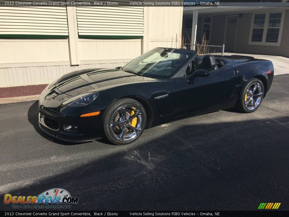 2013 Chevrolet Corvette Grand Sport Convertible Black / Ebony Photo #3