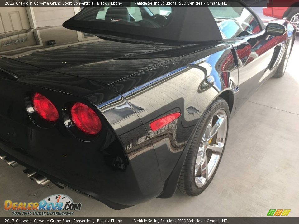 2013 Chevrolet Corvette Grand Sport Convertible Black / Ebony Photo #4