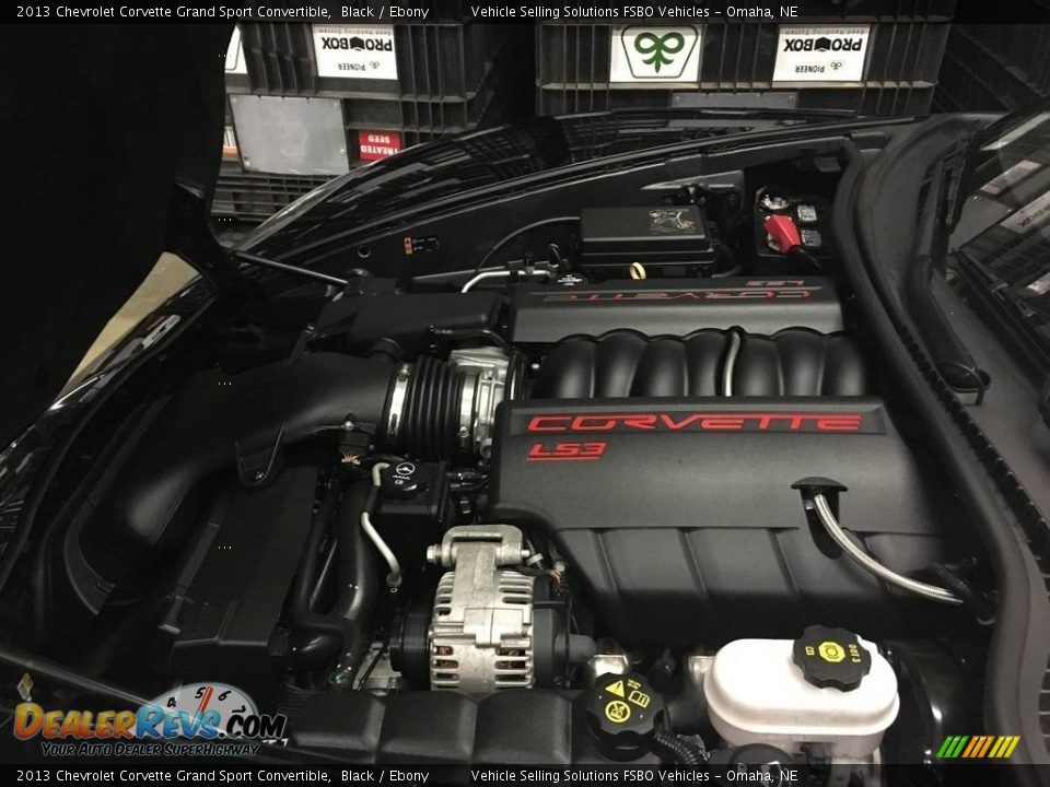 2013 Chevrolet Corvette Grand Sport Convertible 6.2 Liter OHV 16-Valve LS3 V8 Engine Photo #7