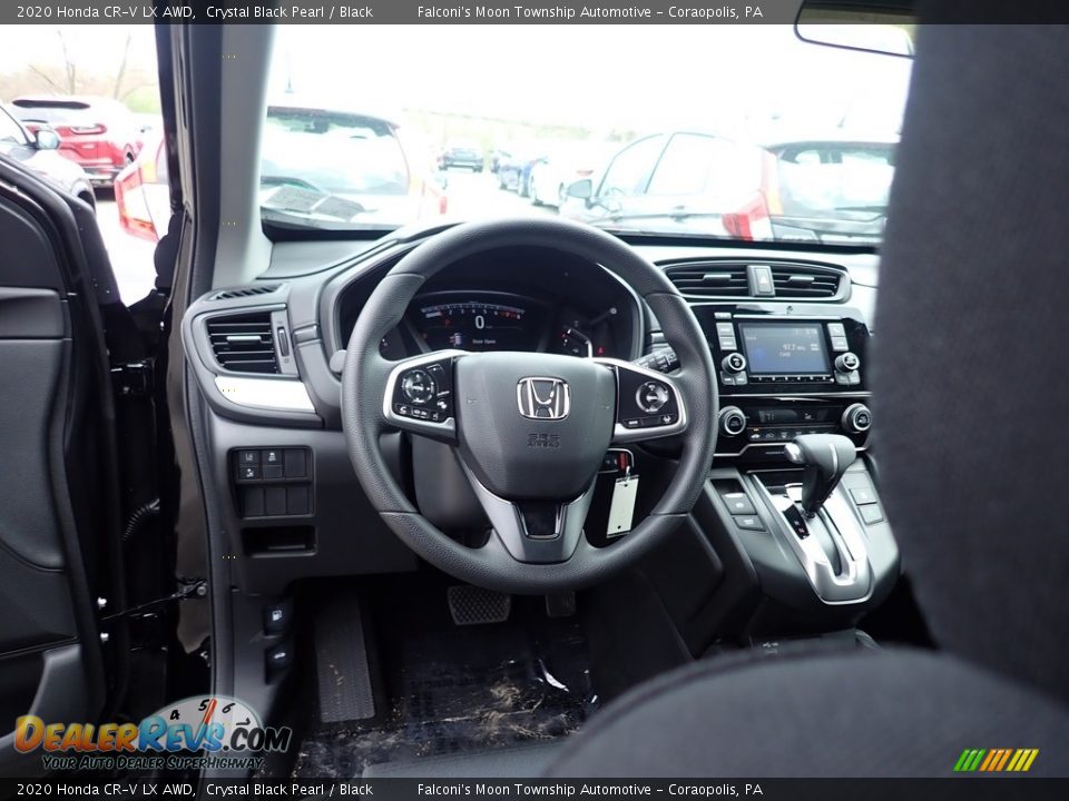 2020 Honda CR-V LX AWD Crystal Black Pearl / Black Photo #11