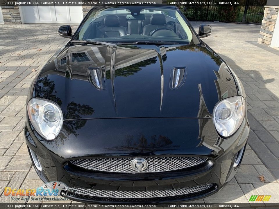 Ultimate Black Metallic 2011 Jaguar XK XKR Convertible Photo #8