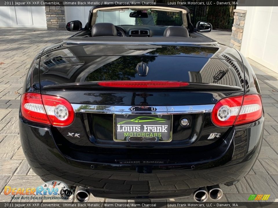 2011 Jaguar XK XKR Convertible Ultimate Black Metallic / Warm Charcoal/Warm Charcoal Photo #9