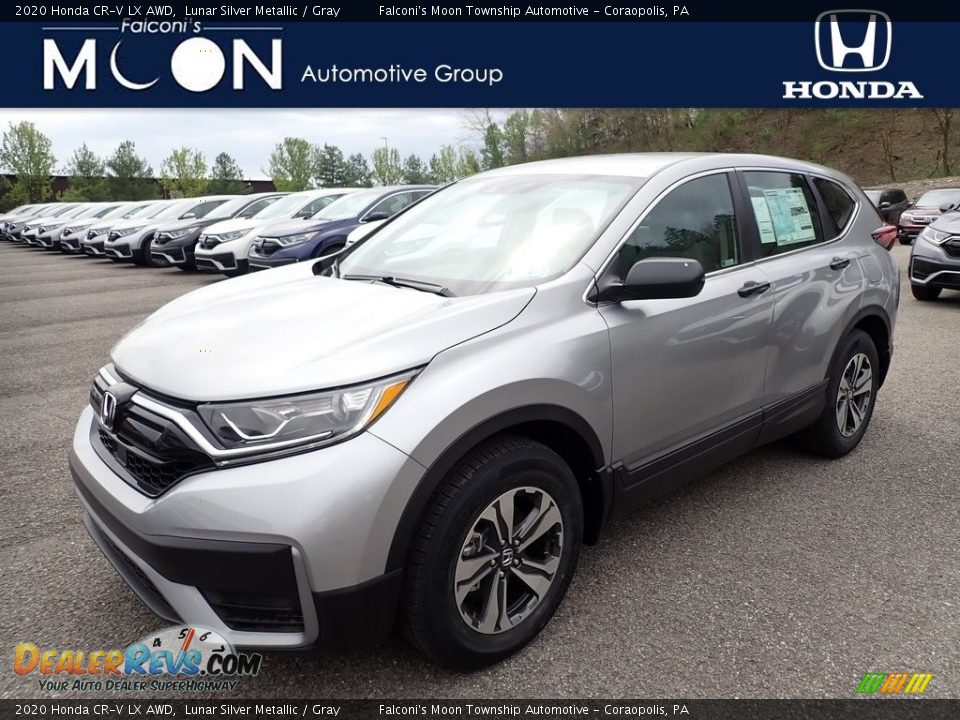 2020 Honda CR-V LX AWD Lunar Silver Metallic / Gray Photo #1