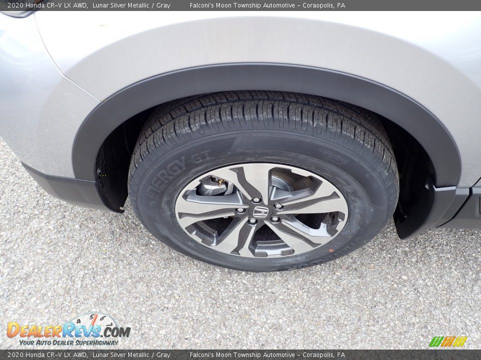 2020 Honda CR-V LX AWD Lunar Silver Metallic / Gray Photo #2