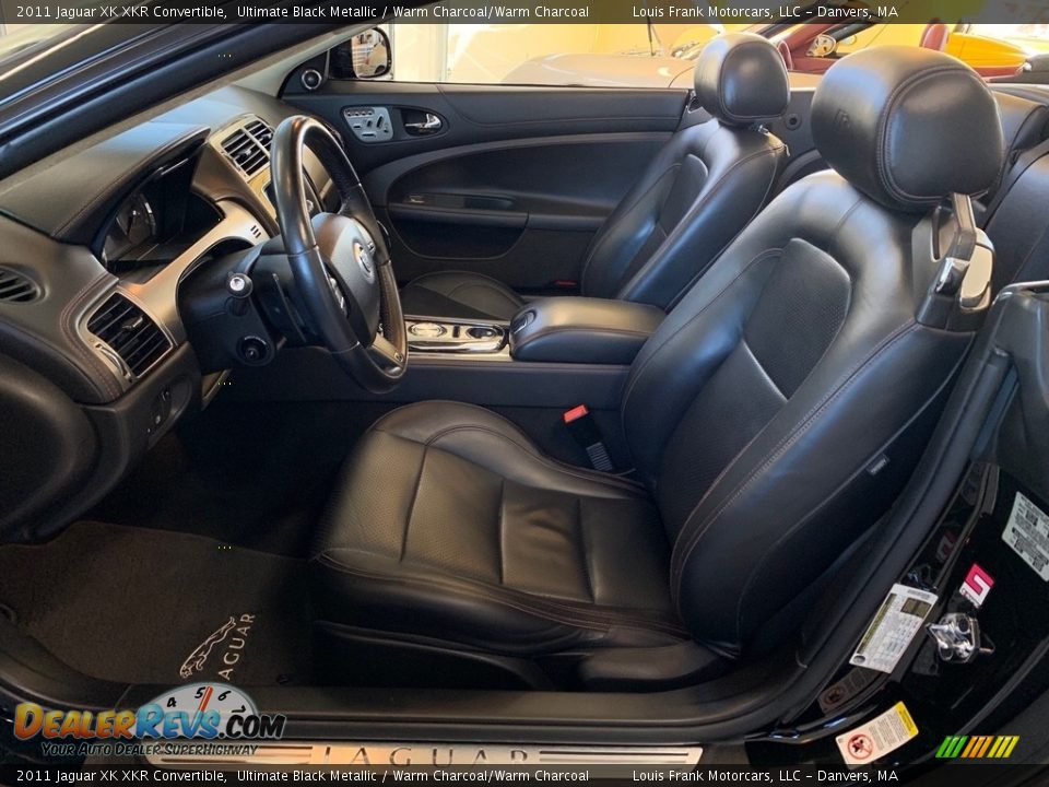 Front Seat of 2011 Jaguar XK XKR Convertible Photo #13