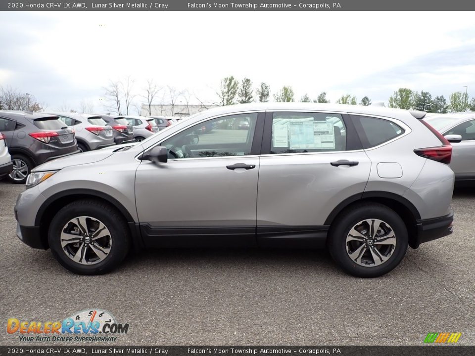 2020 Honda CR-V LX AWD Lunar Silver Metallic / Gray Photo #3
