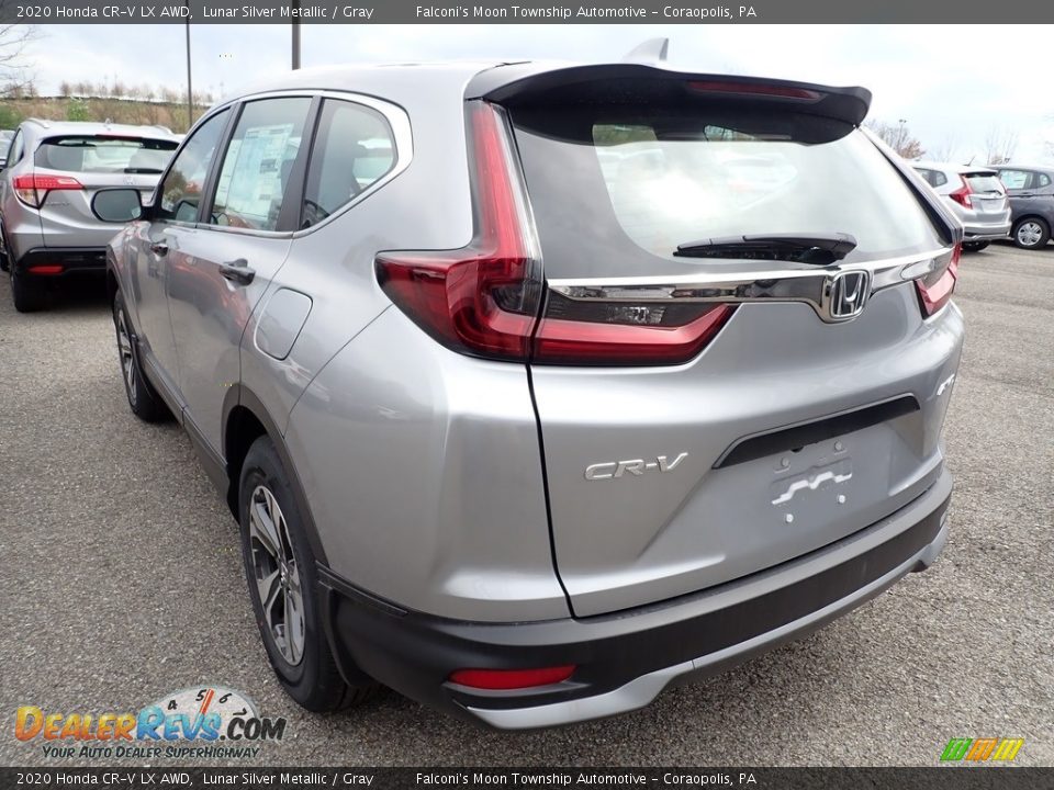2020 Honda CR-V LX AWD Lunar Silver Metallic / Gray Photo #4