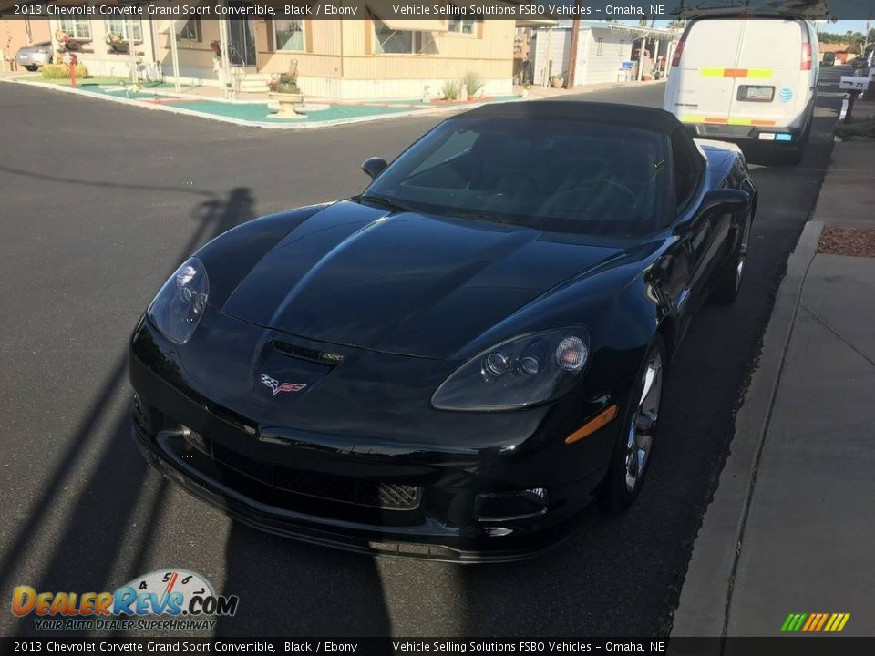 2013 Chevrolet Corvette Grand Sport Convertible Black / Ebony Photo #16