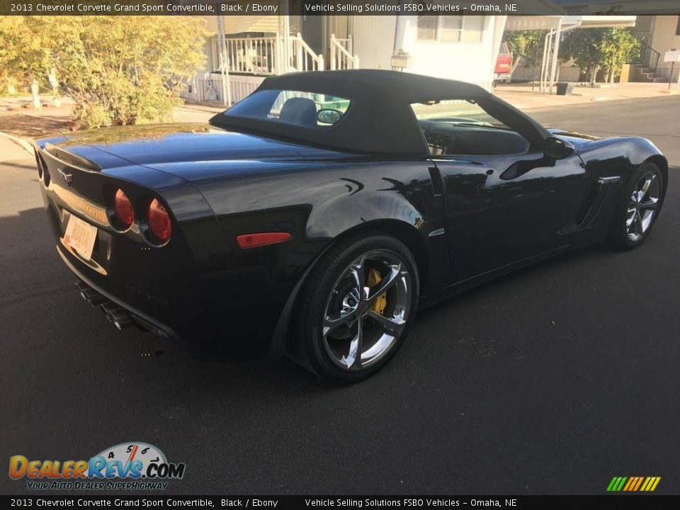 2013 Chevrolet Corvette Grand Sport Convertible Black / Ebony Photo #18