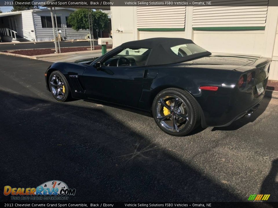 2013 Chevrolet Corvette Grand Sport Convertible Black / Ebony Photo #19