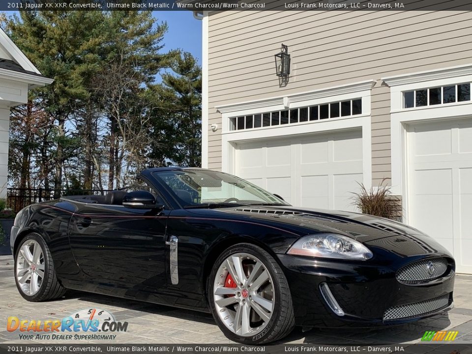 Ultimate Black Metallic 2011 Jaguar XK XKR Convertible Photo #18