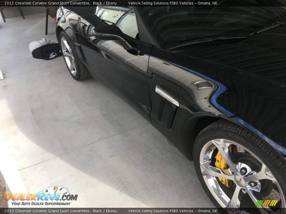 2013 Chevrolet Corvette Grand Sport Convertible Black / Ebony Photo #20
