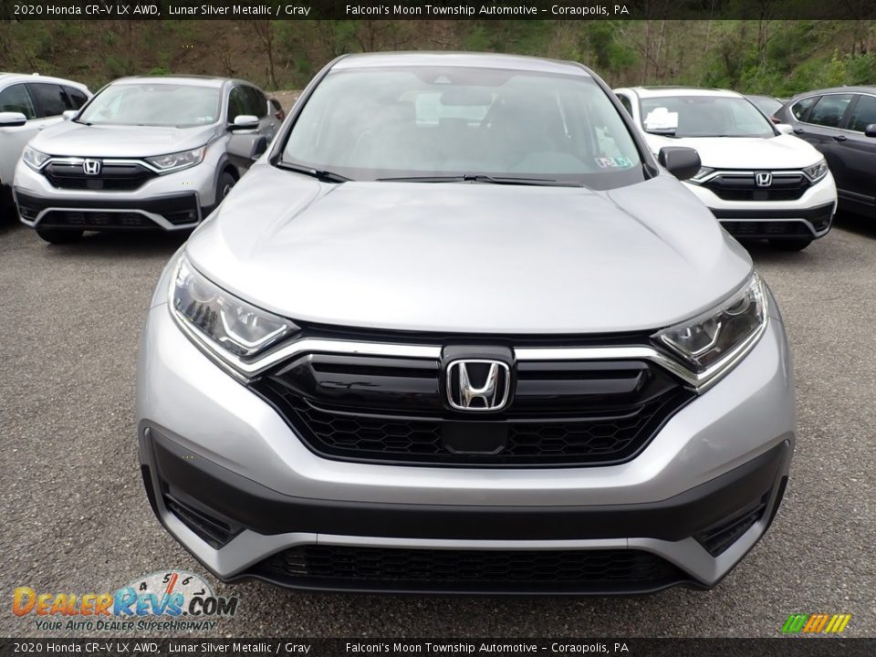 2020 Honda CR-V LX AWD Lunar Silver Metallic / Gray Photo #8