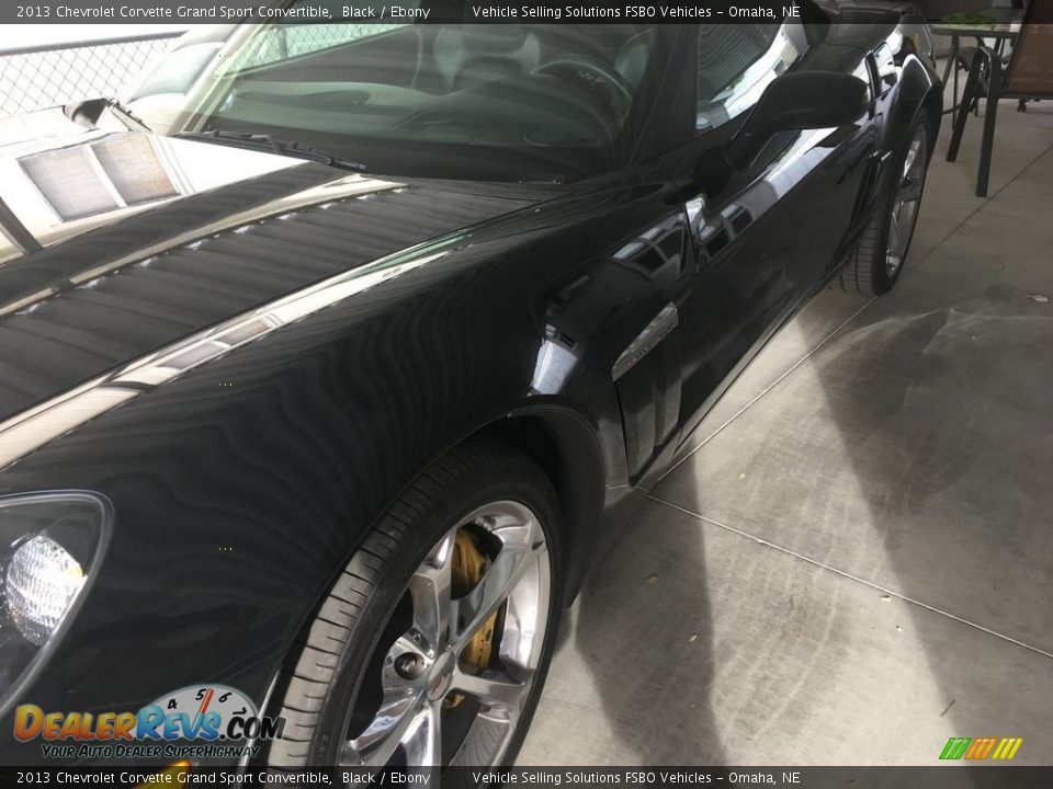 2013 Chevrolet Corvette Grand Sport Convertible Black / Ebony Photo #21